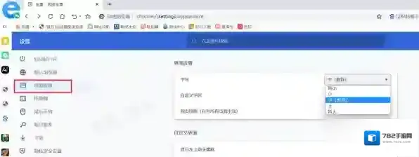 浏览器设置
