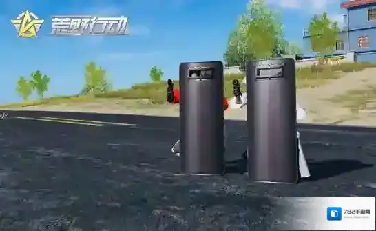 荒野行动盾兵