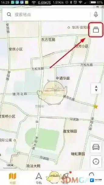 《腾讯地图》查看卫星图像方法介绍