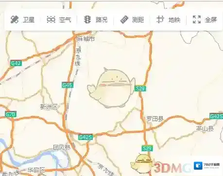 高德地图点击