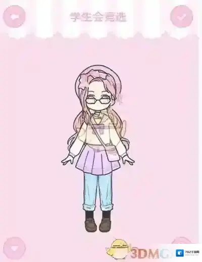 《装扮少女》剧情模式第一章–1-7学生会竞选攻略