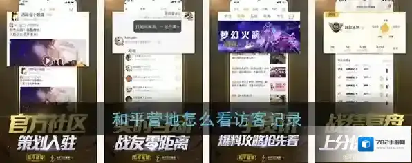 《和平营地》访客记录查看方法