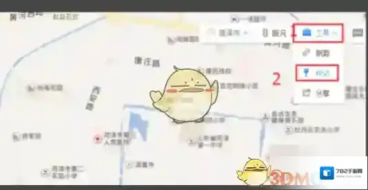百度地图点击